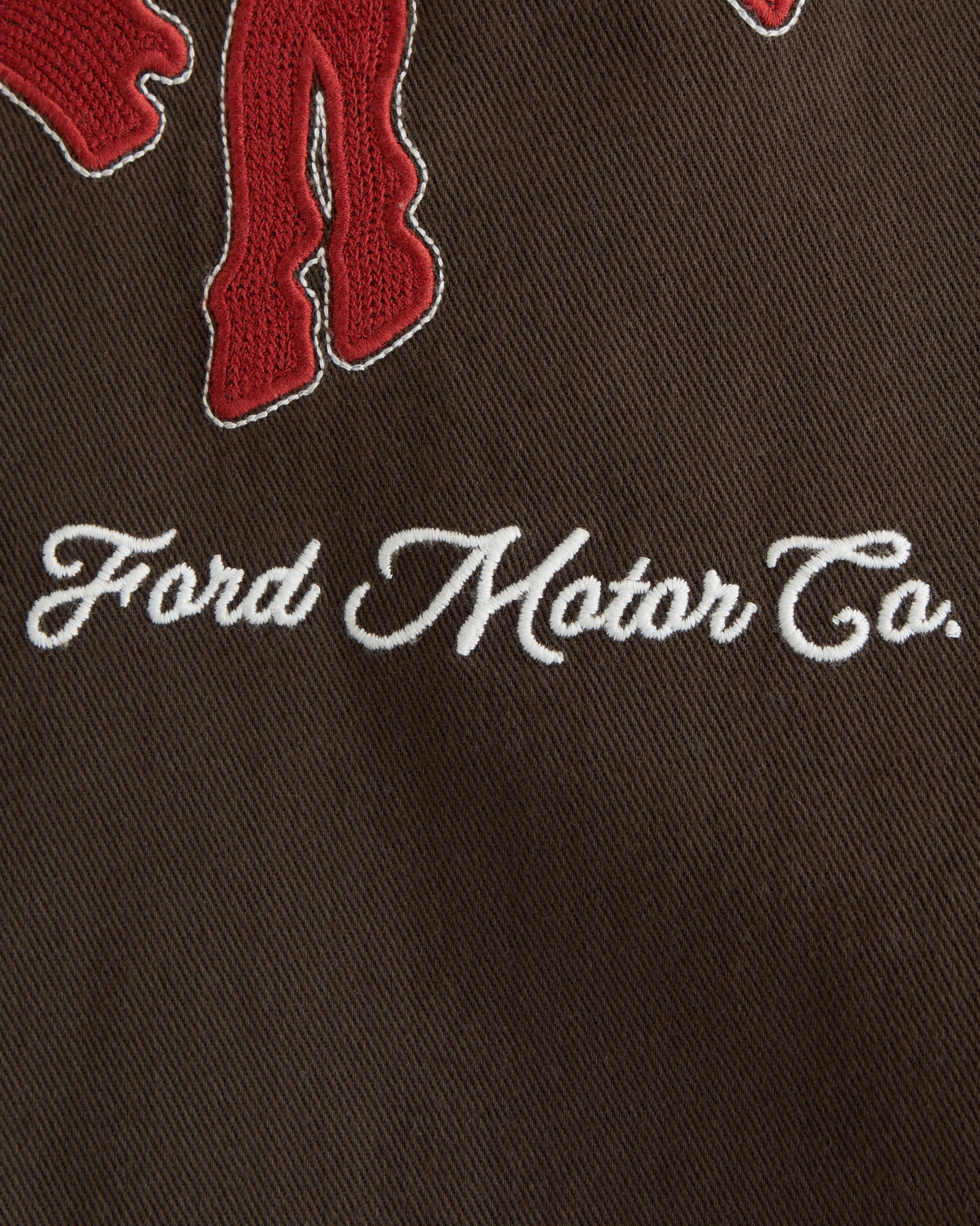 Twill Graphic Shirt Jacket