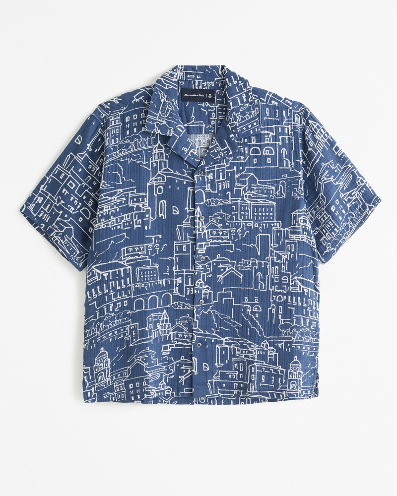 uniqlo camp collar