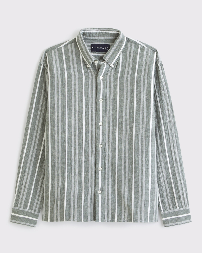 メンズ A&F ブリージーシャツ | メンズ セール | Abercrombie.com