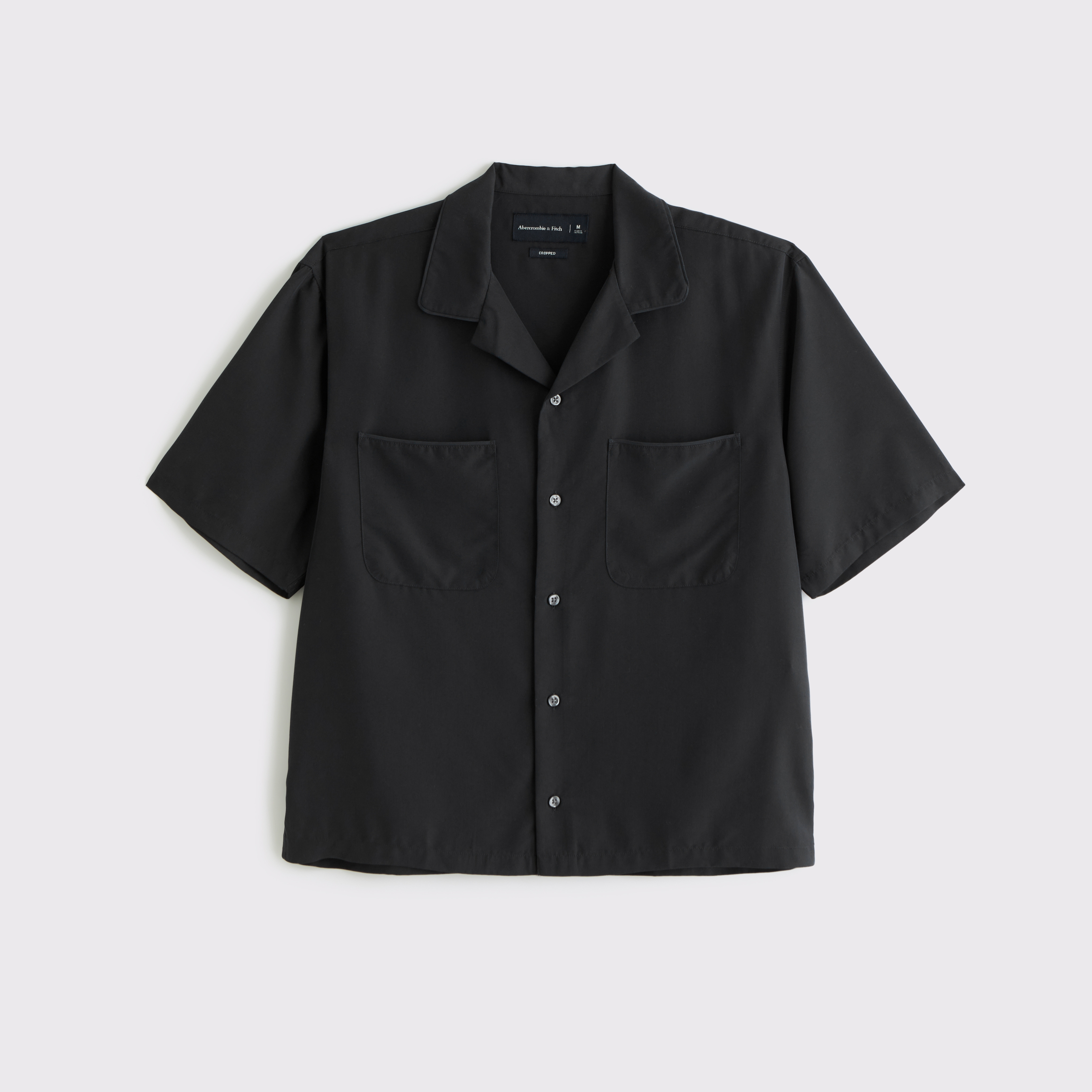 ★Abercrombie & Fitch★キャンプカラークロップボタンシャツ Amazon.co.jp: [アバクロンビー & フィッチ] 半袖 キャンプ