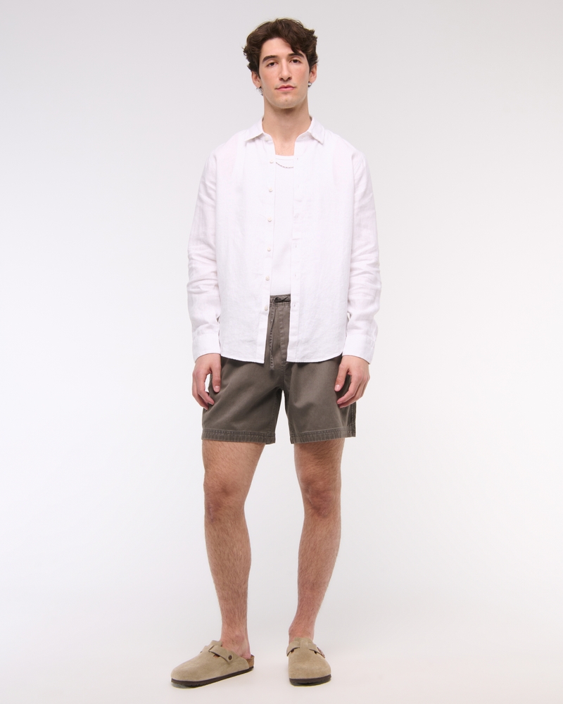 The A&F Collins Linen-Blend Shirt