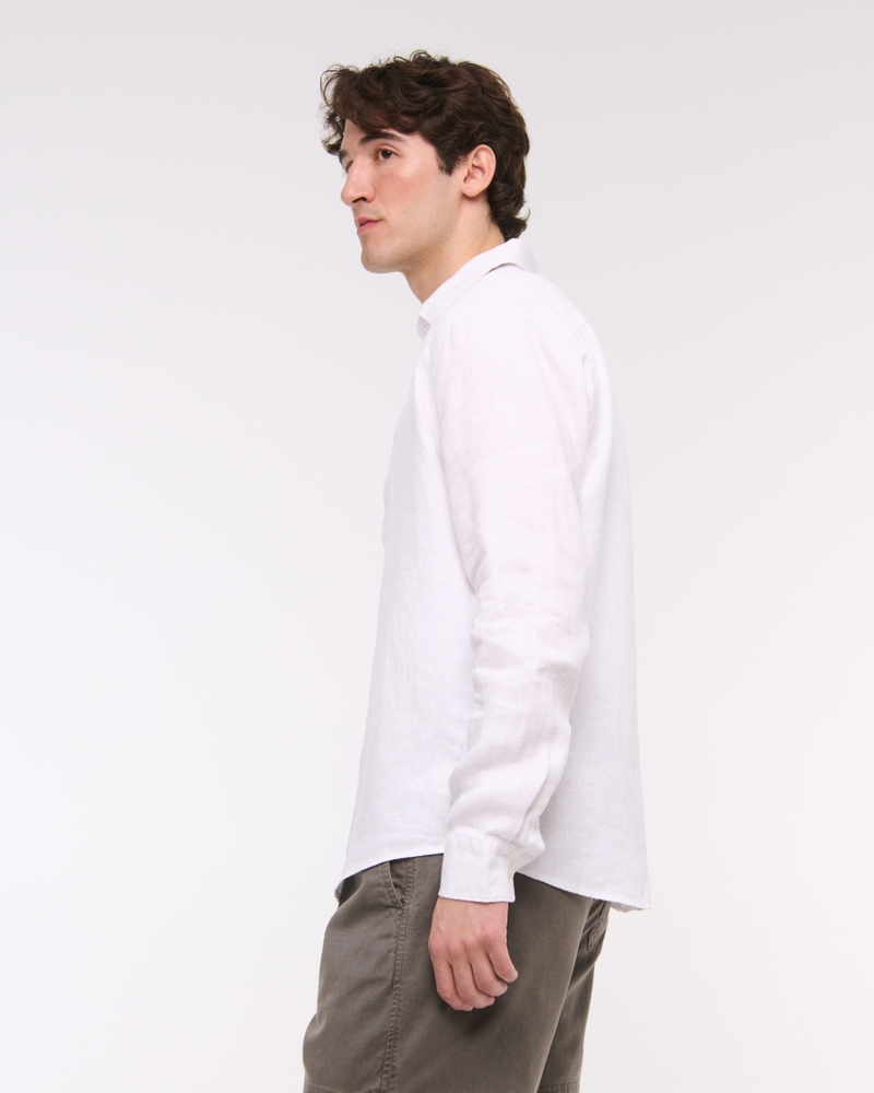 The A&F Collins Linen-Blend Shirt
