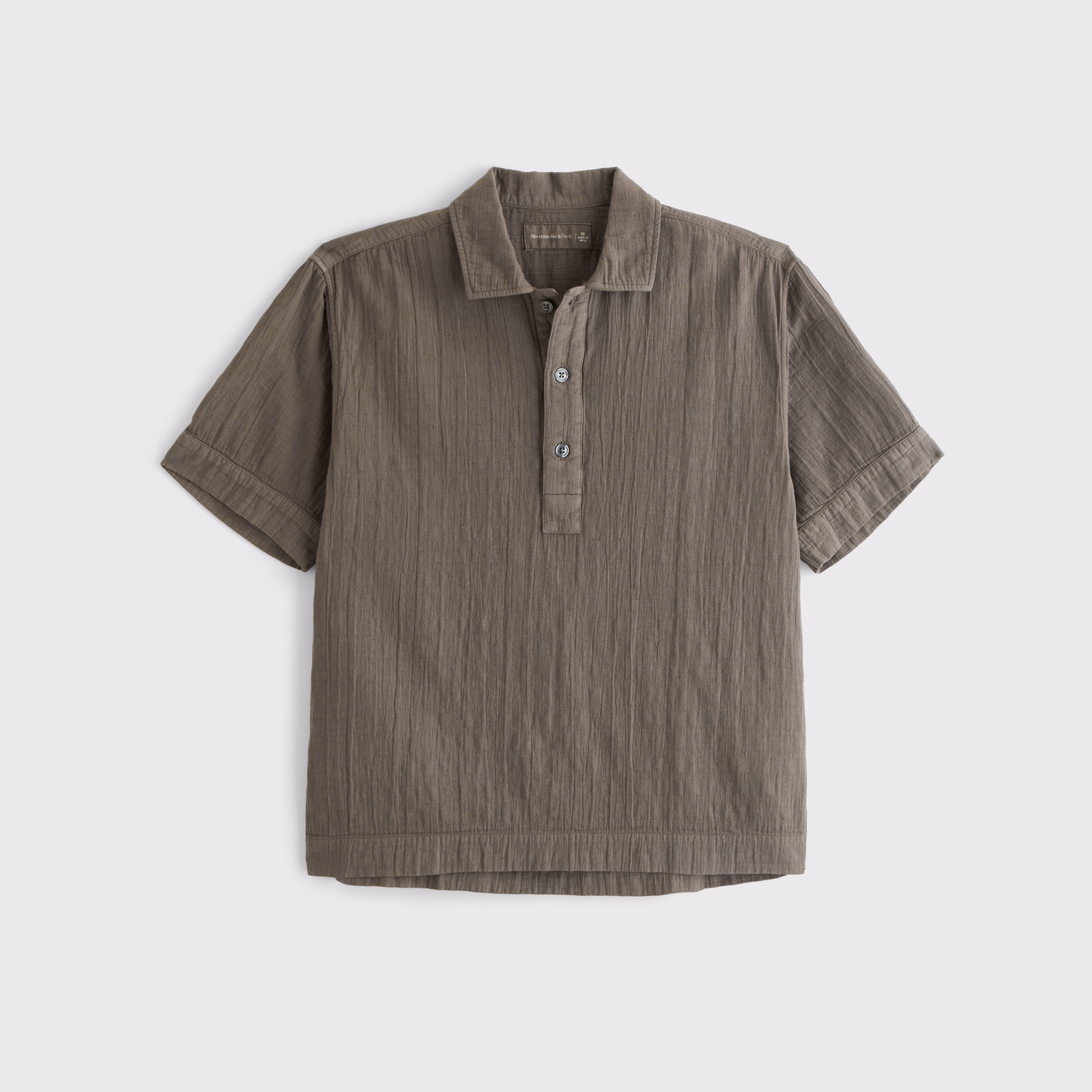 Abercrombie & Fitch A&f Breezy Popover In Brown