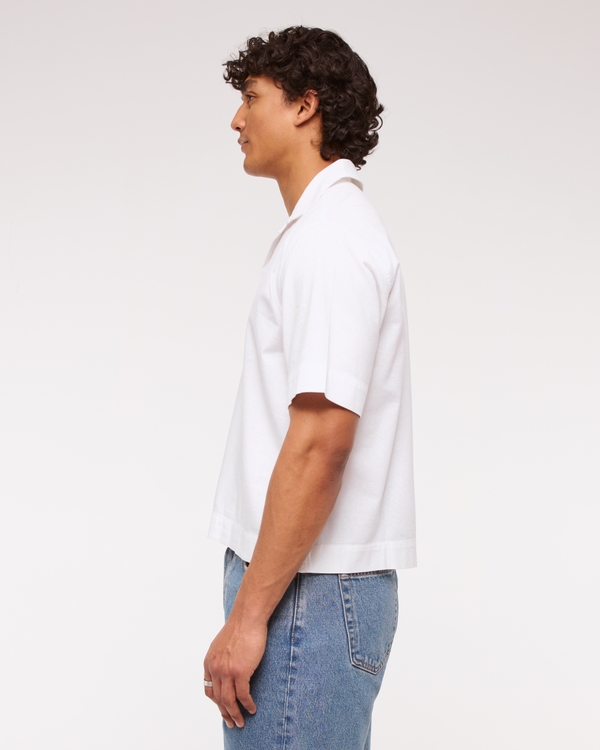 Summer Linen-Blend Popover