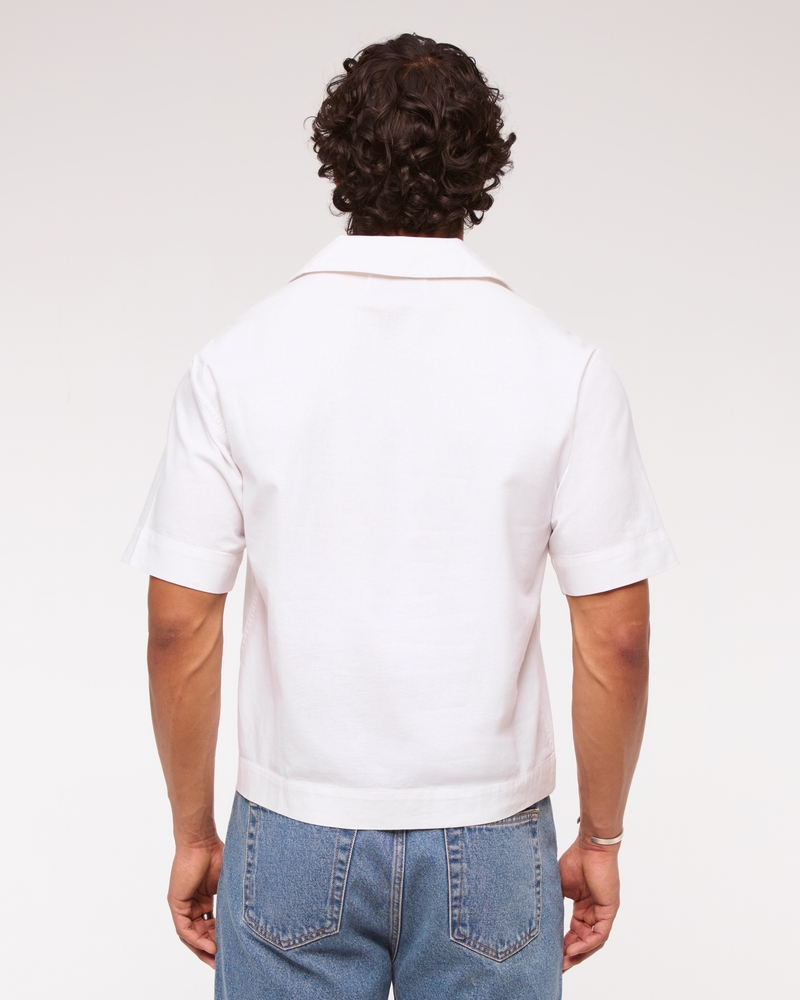 Summer Linen-Blend Popover