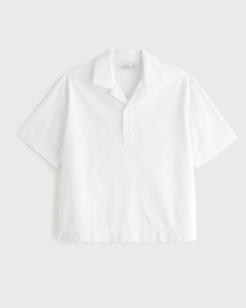 Summer Linen-Blend Popover from Abercrombie & Fitch - $34.99