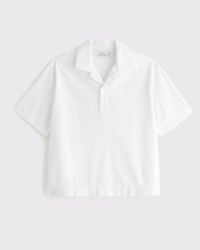 Summer Linen-Blend Popover