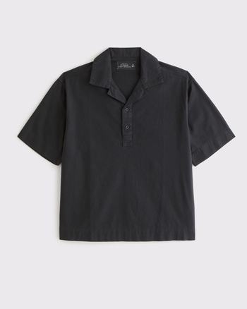 Summer Linen-Blend Popover