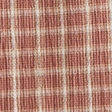 red-brown plaid