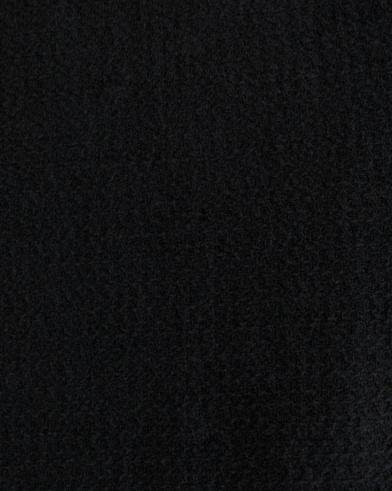 Cropped Slub Button-Up Shirt