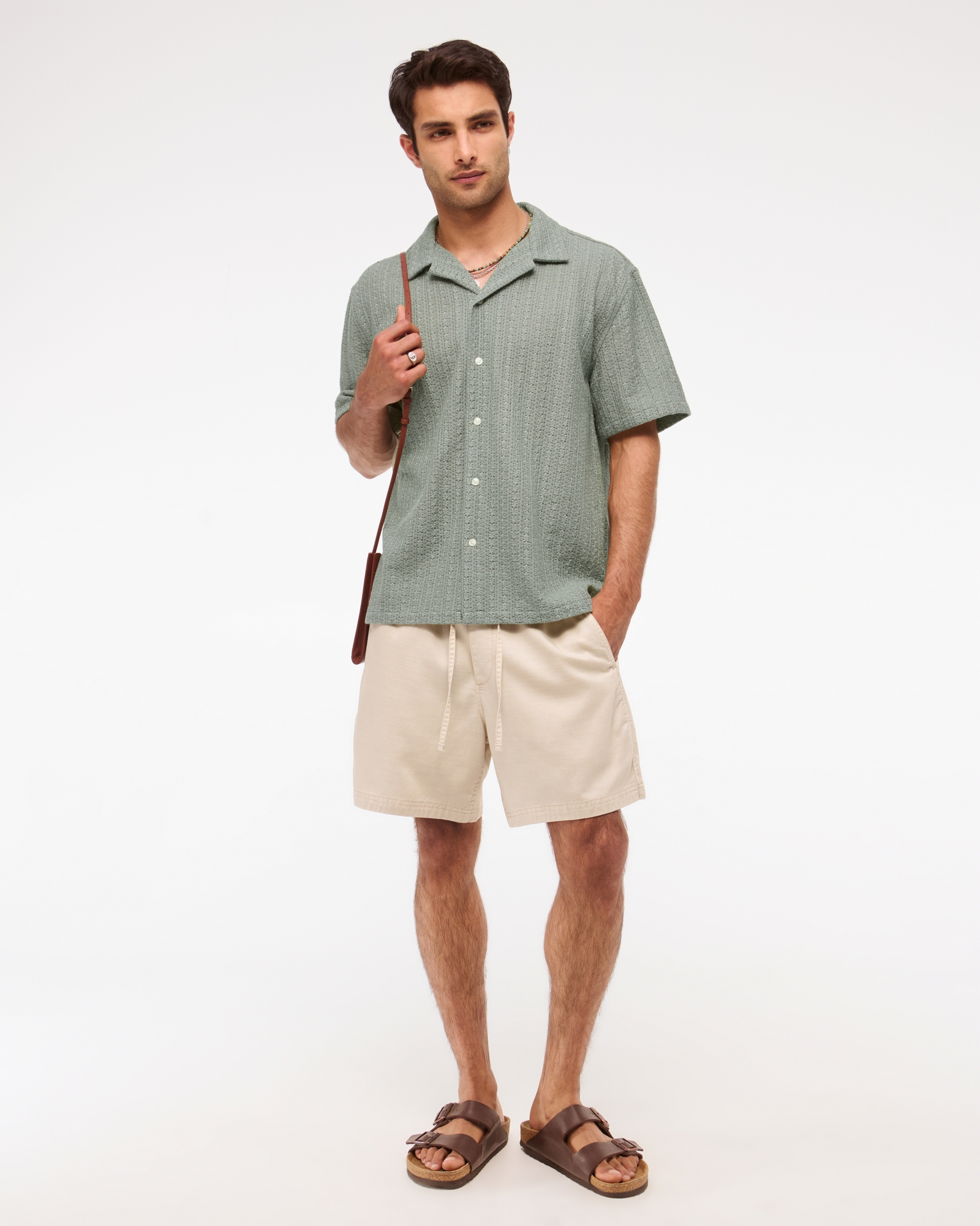 Camp Collar Lace Shirt