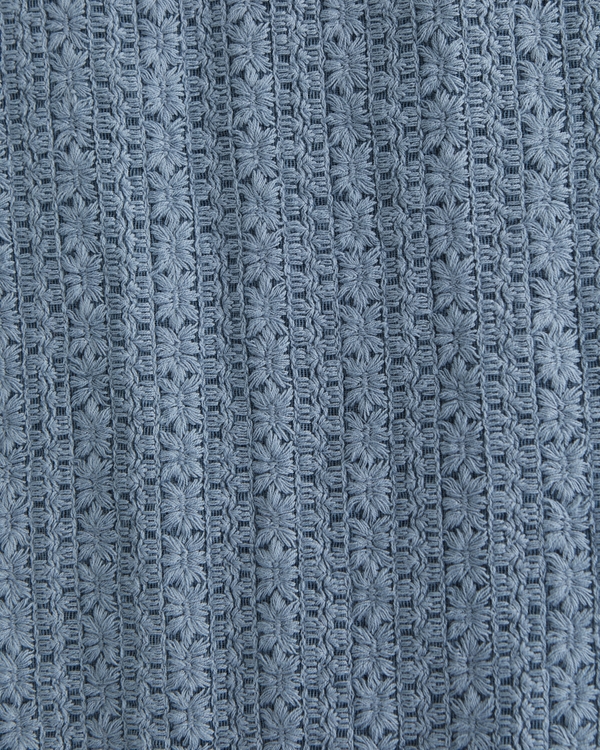 Camp Collar Lace Shirt