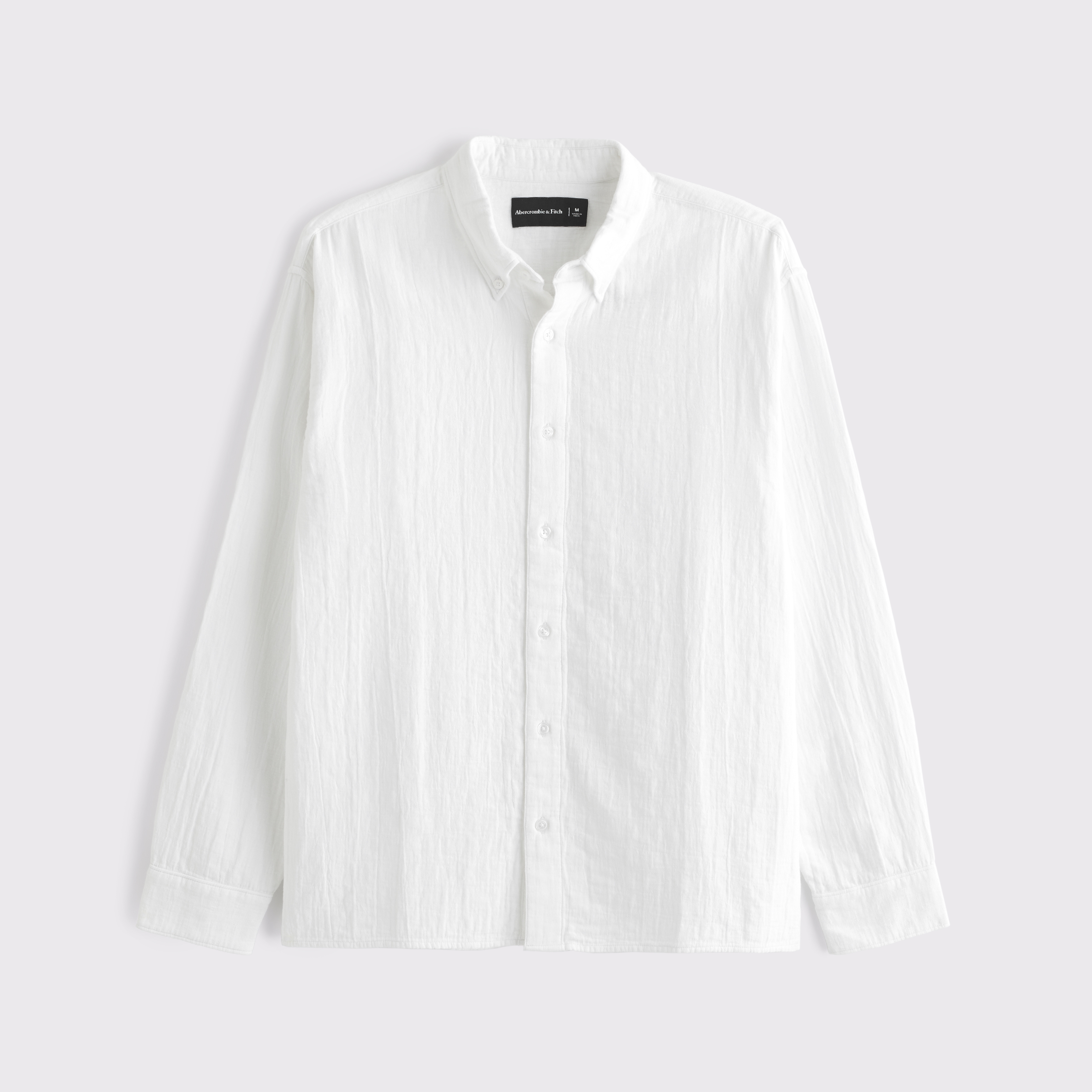 Abercrombie & Fitch A&f Breezy Shirt In White