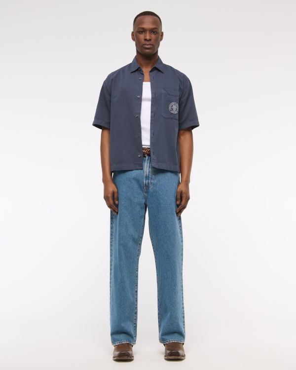 Men's Short-Sleeve Modelo Workwear Button-Up Shirt | Men's