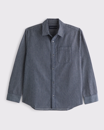Twill Button-Up Shirt from Abercrombie & Fitch - $26.99