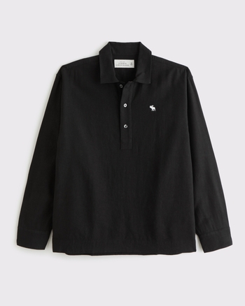 ☆Abercrombie & Fitch☆ ヘラジカ リネンブレンド シャツ KIC_125-5180-00226-900_prod1?