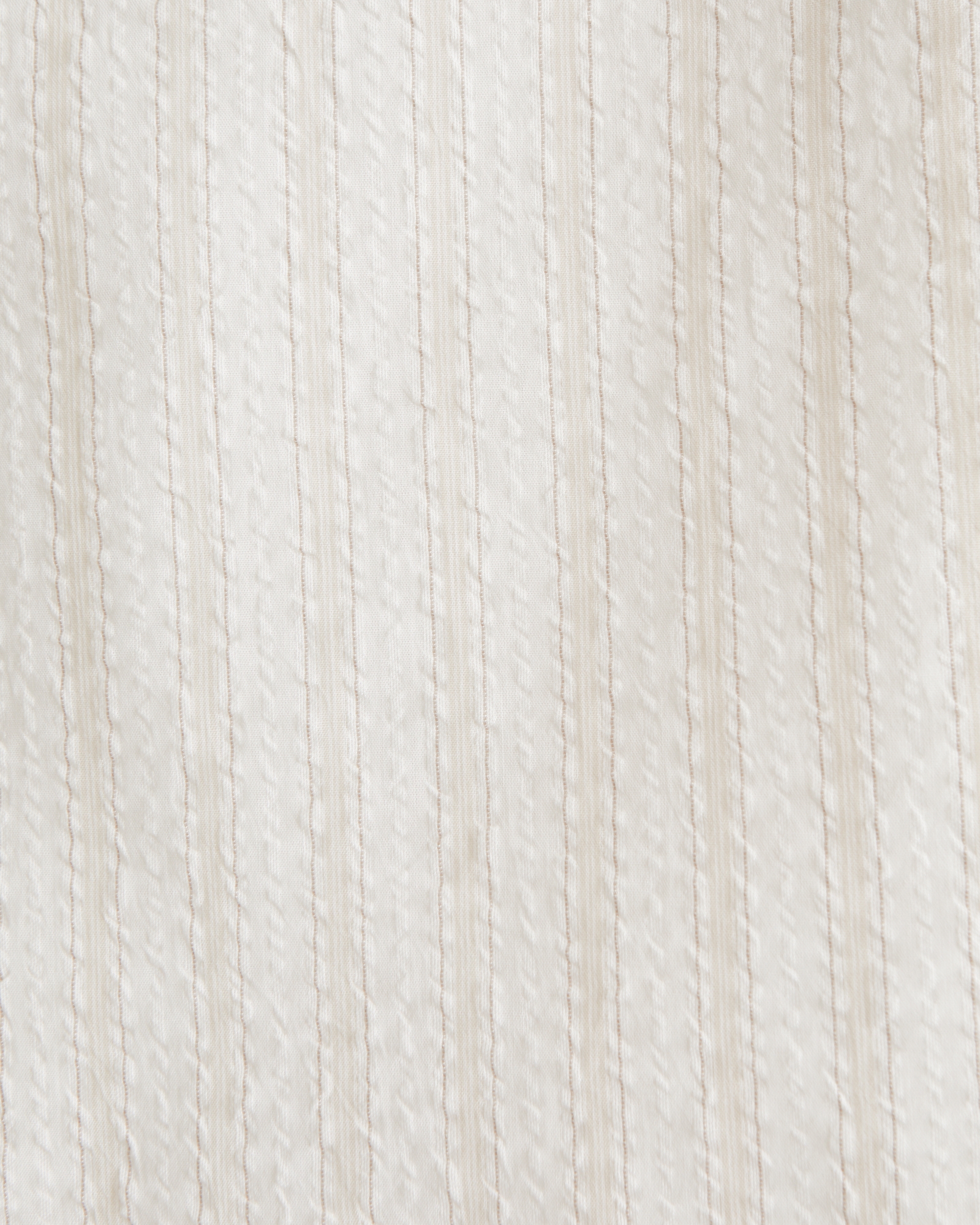 Camp Collar Seersucker Shirt