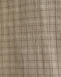 Garment-Dye Plaid Button-Up Shirt