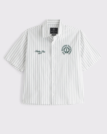 Men's Short-Sleeve Cropped Memorial Tournament Workwear