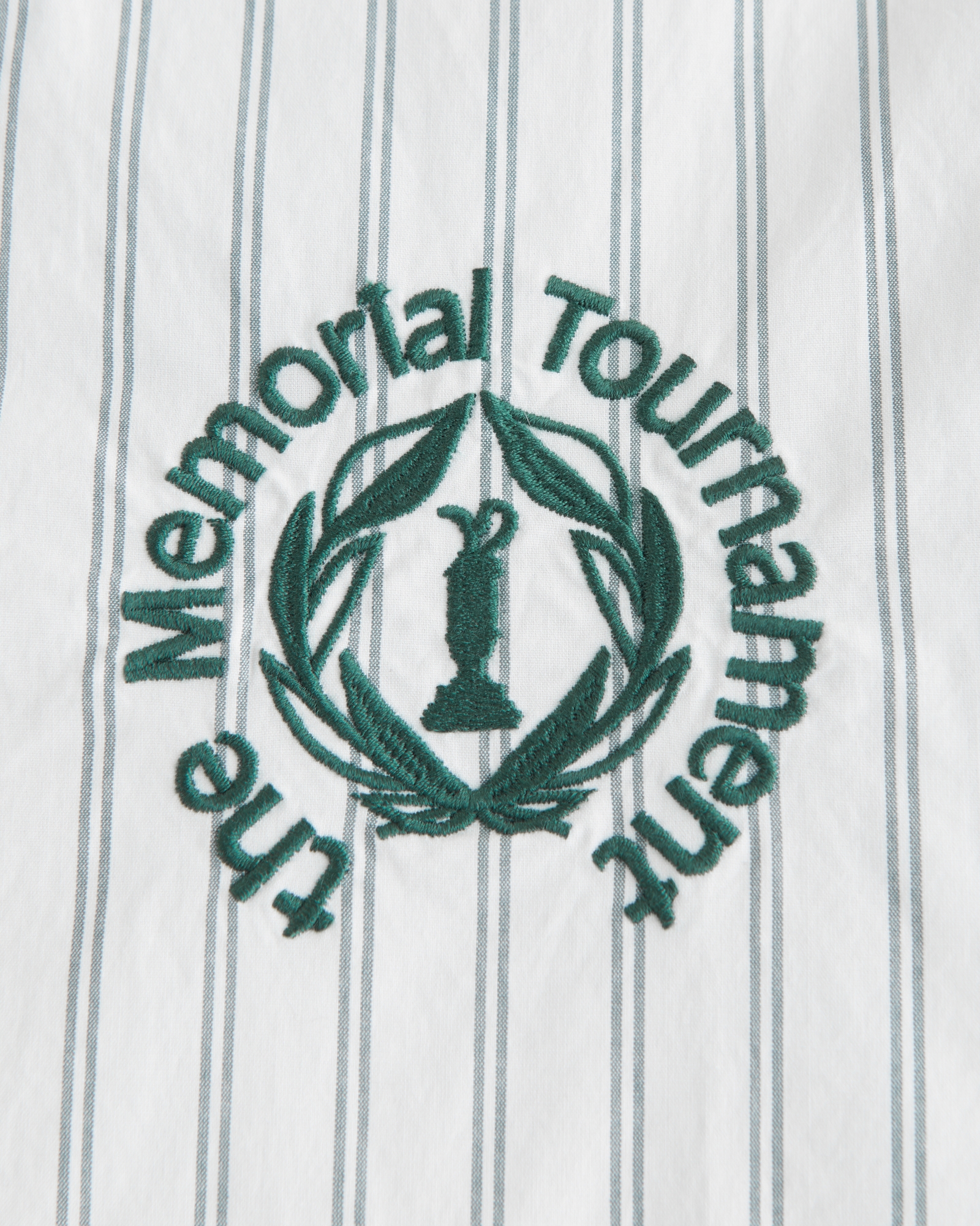 Short-Sleeve Memorial Tournament Workwear Button-Up Shirt