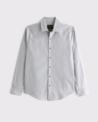 A&F Collins Slim Stretch Suiting Shirt