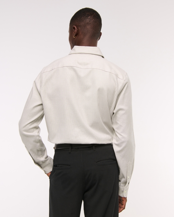 A&F Collins Slim Stretch Suiting Shirt