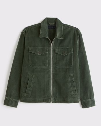 Corduroy Zip Shirt Jacket from Abercrombie & Fitch - $69.99