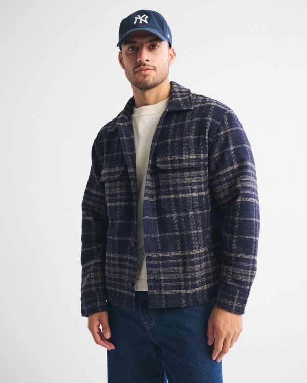Boucle Shirt Jacket