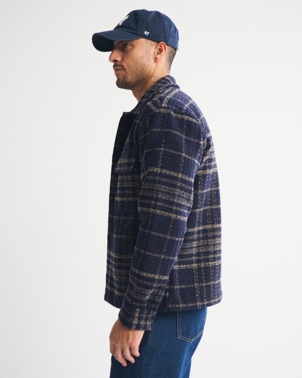 Boucle Shirt Jacket