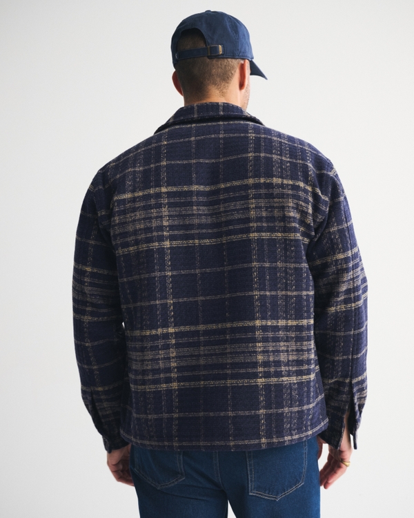 Men's Boucle Shirt Jacket | Men's Clearance | Abercrombie.com