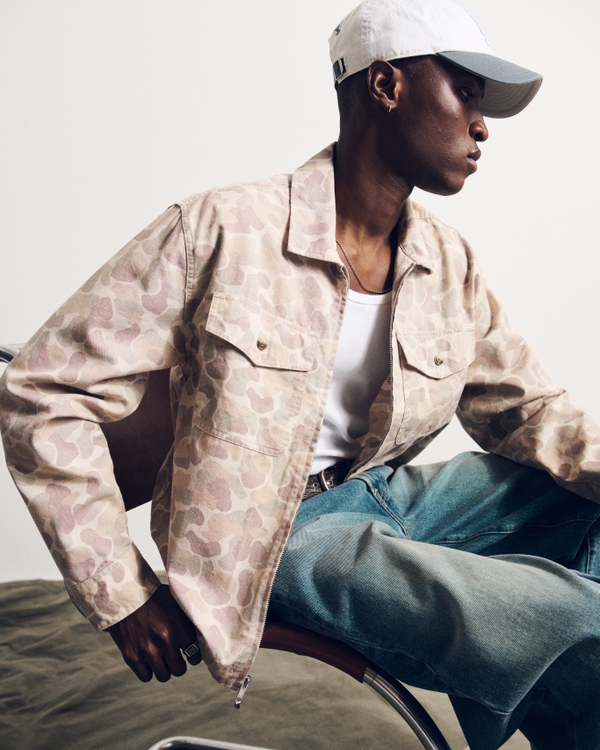 Men's Shirt Jackets | Abercrombie & Fitch Men's Shirt Jackets | Abercrombie & Fitch