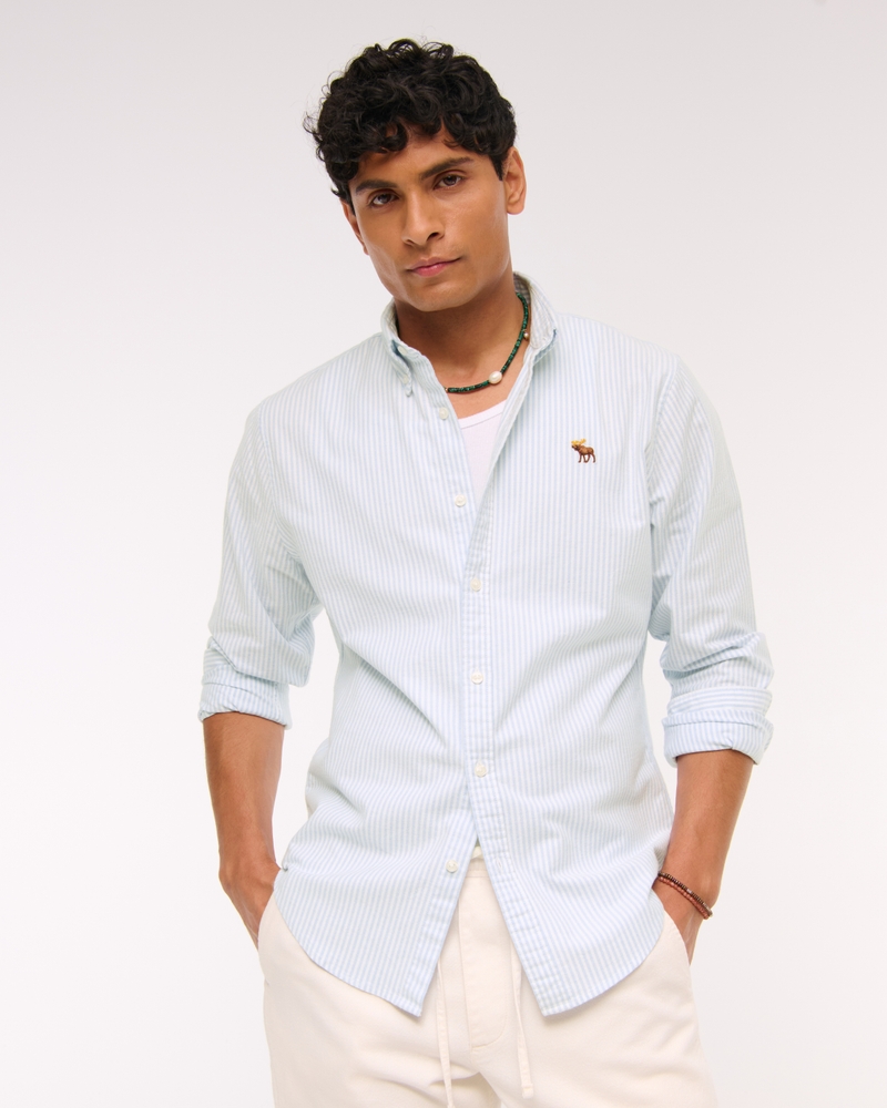 Signature Icon Slim Oxford Shirt
