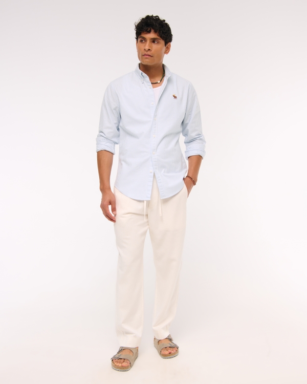 Signature Icon Slim Oxford Shirt