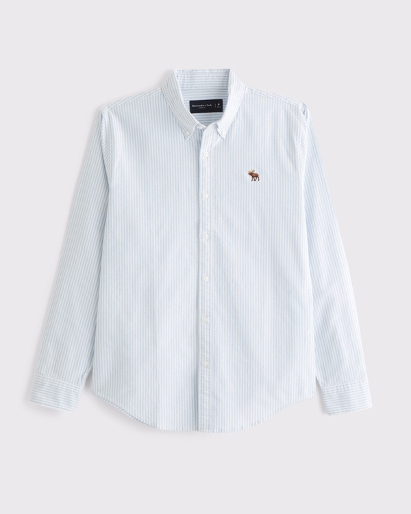 Abercrombie & Fitch ストライプ 半袖シャツ XL Abercrombie & Fitch ストライプ半袖シャツ S - メルカリ