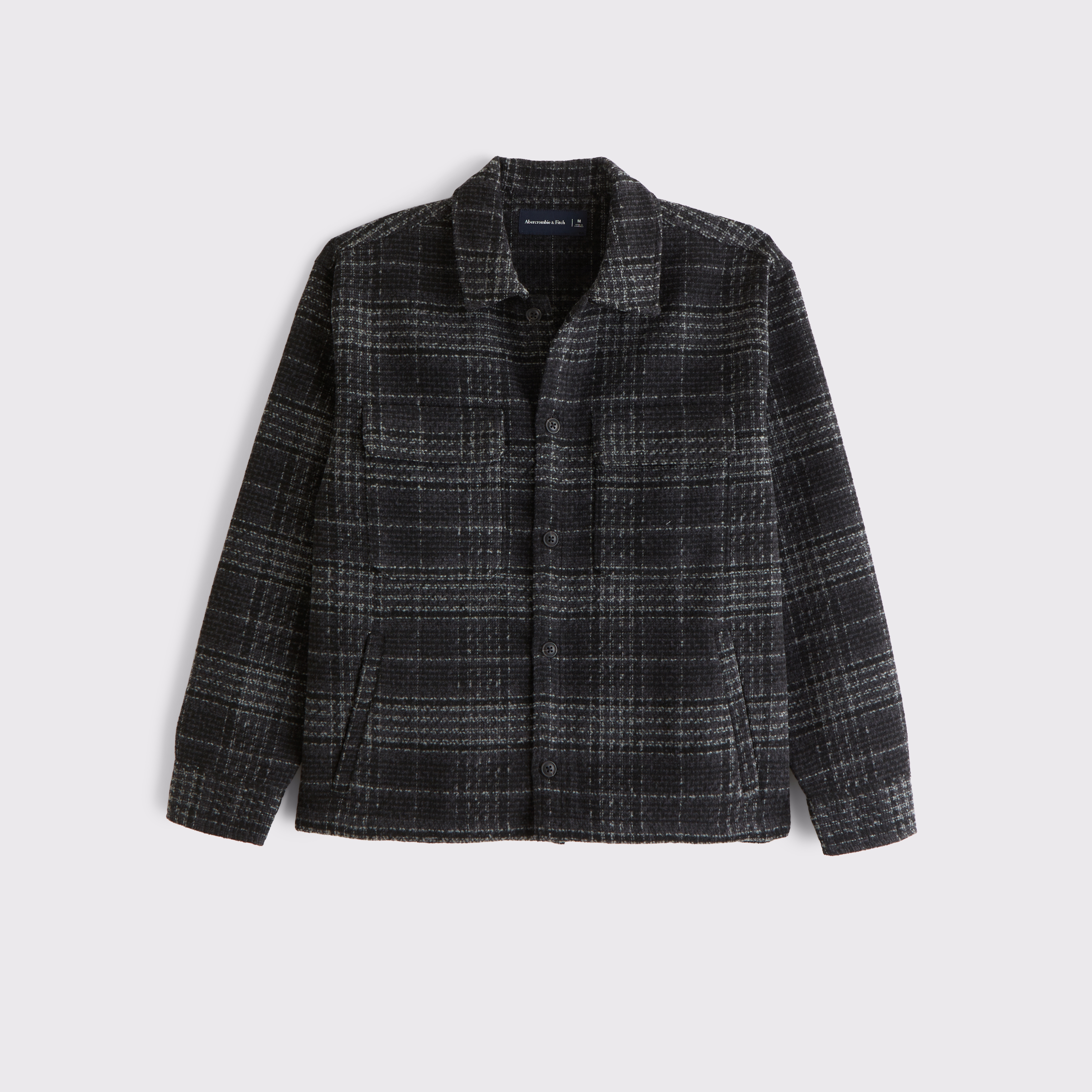 Abercrombie & Fitch Boucle Shirt Jacket