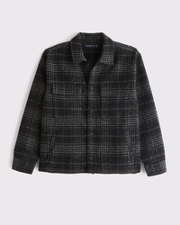 Boucle Shirt Jacket