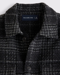Boucle Shirt Jacket