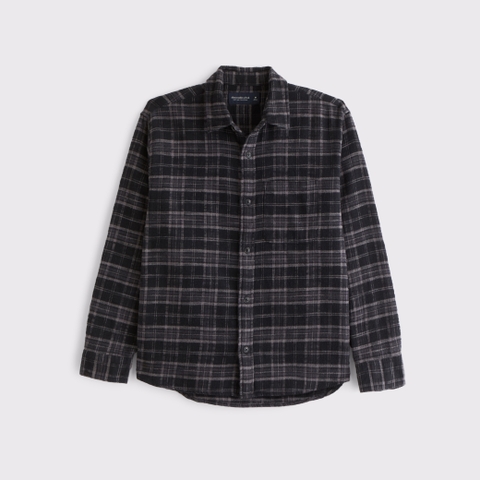Мужские топы Abercrombie & Fitch Slub Flannel
