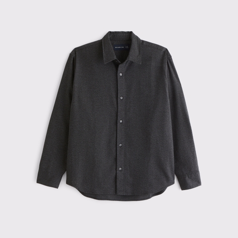 Мужские рубашки Abercrombie & Fitch Brushed Button-Up Shirt