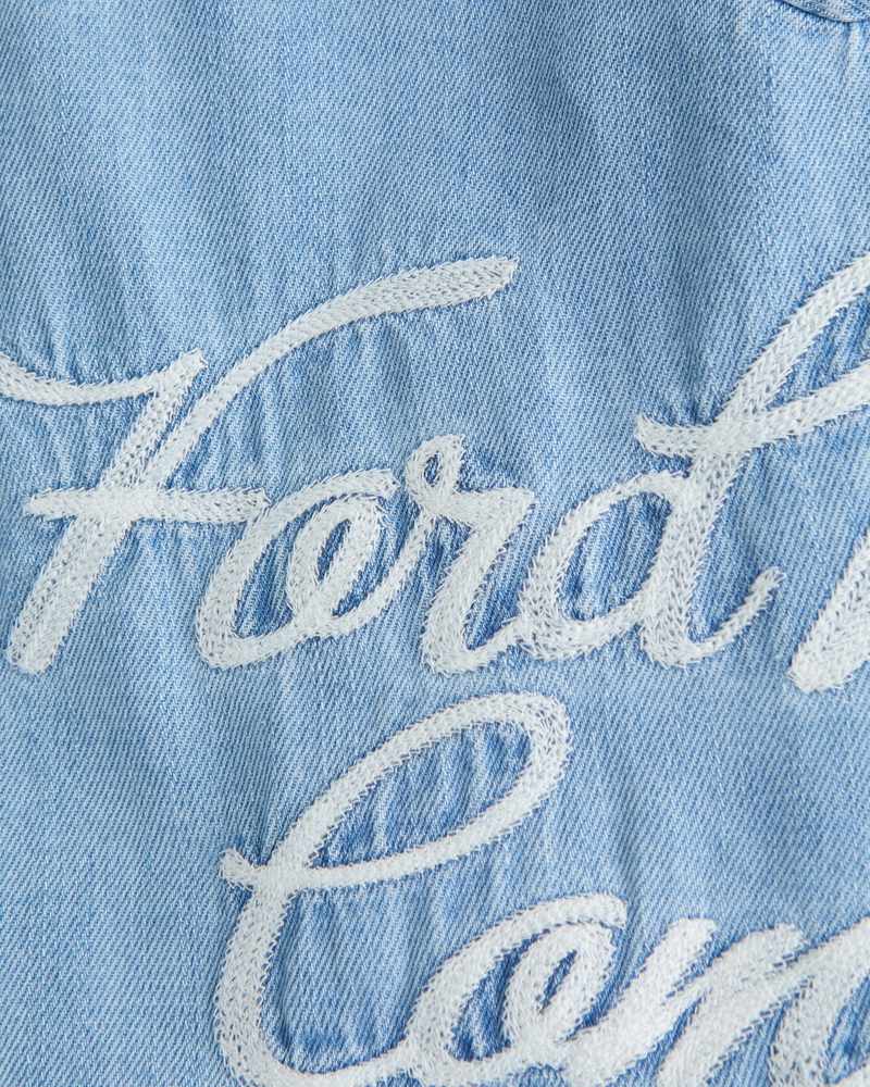 Ford Denim Button-Up Shirt