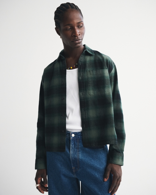 Cropped Flannel