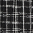 black plaid