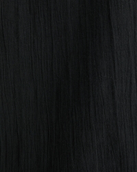 Camp Collar Textured Button-Up Shirt