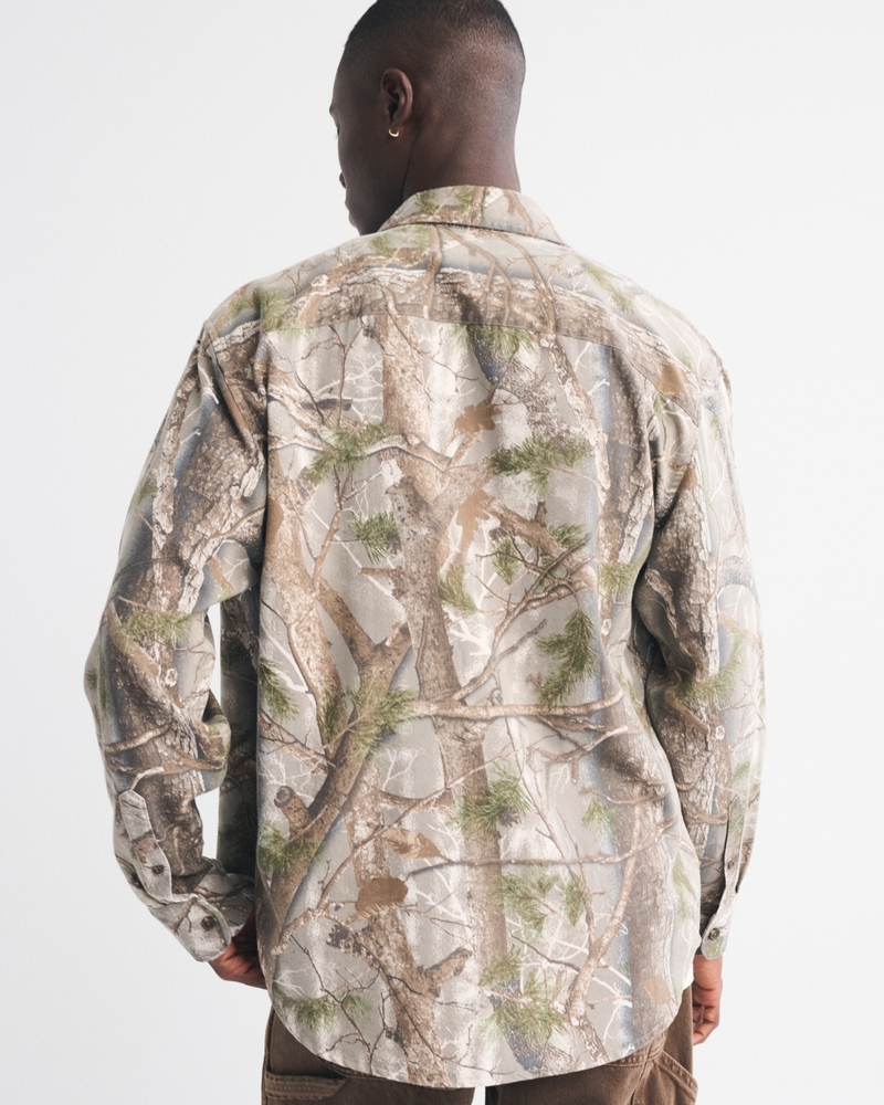 Twill Button-Up Shirt - thumbnail 6