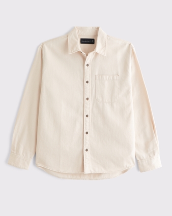 Twill Shirt Jacket