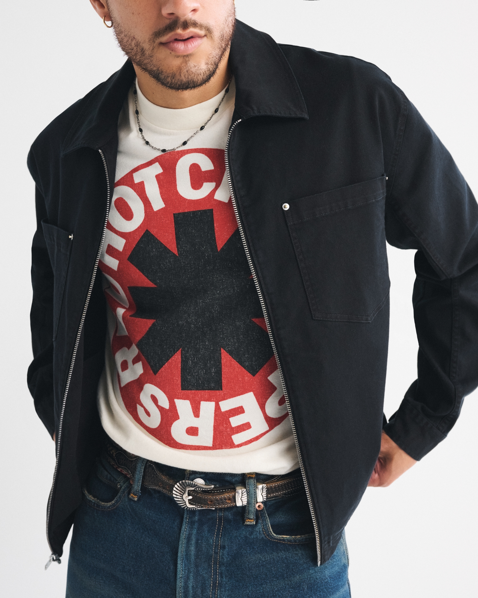 Zip Shirt Jacket