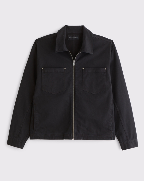 Abercrombie & Fitch フード付きレザージャケット S Abercrombie & Fitch フード付きレザージャケット S Haruf