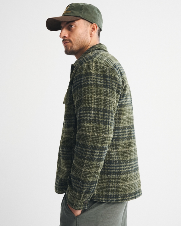 Boucle Shirt Jacket