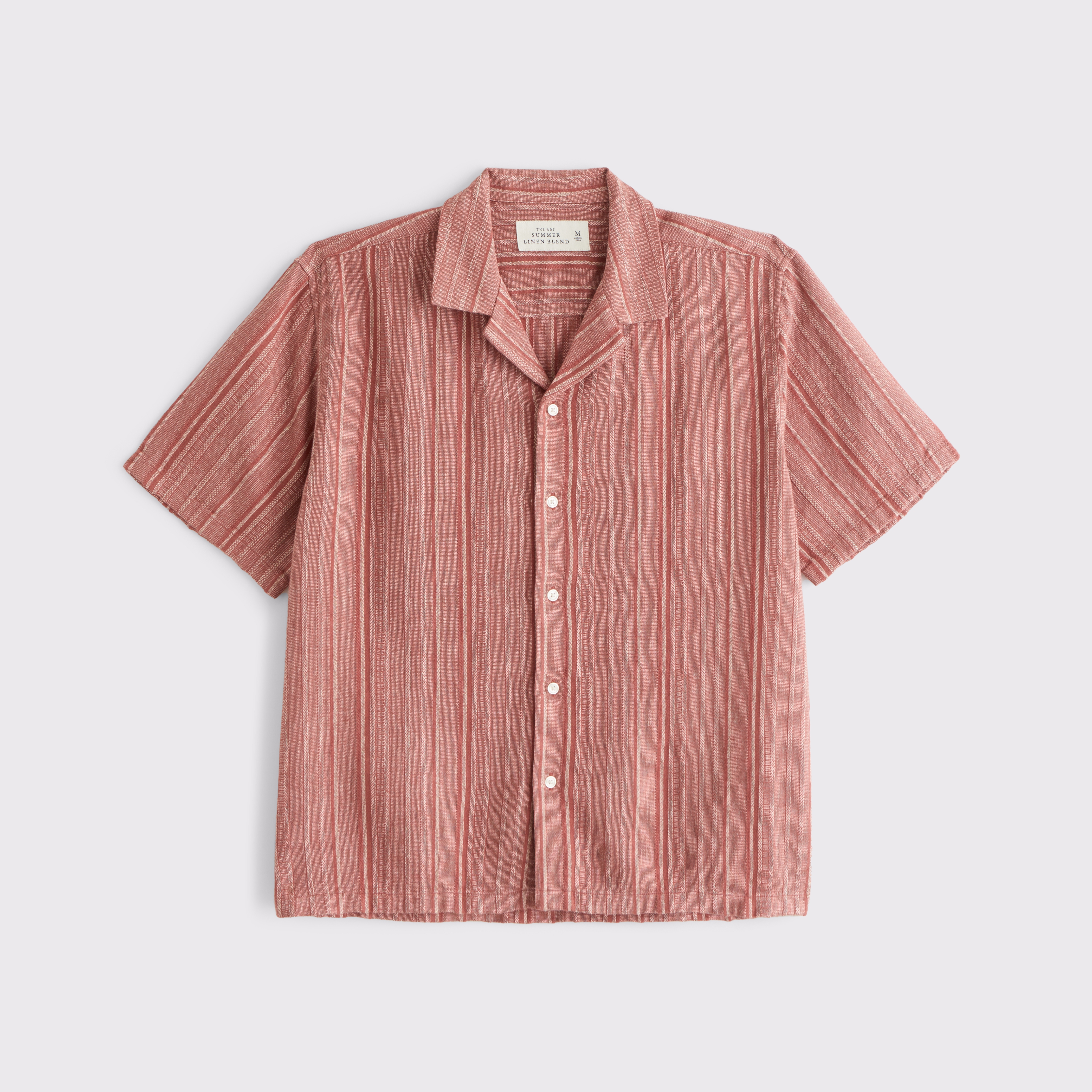 Camp Collar Shirt Floral Print Mauve - Shirt | 7 For All Mankind