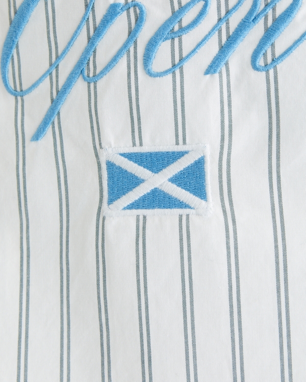 Short-Sleeve PGA Scottish Open Button-Up Shirt